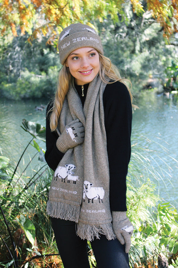 Possum Merino Sheep Beanie [9918]