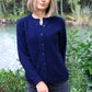 Possum Merino Plain Button Cardigan [9937]