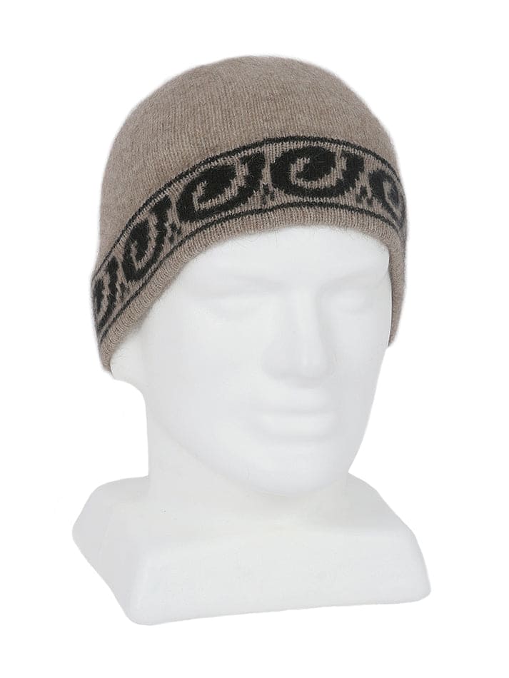 Possum Merino Single Koru Beanie [9945]