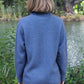 Possum Merino Plain Zip Cardigan [9963P]