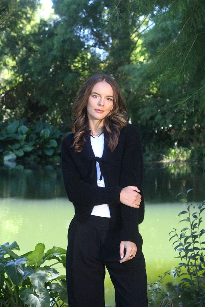 Possum Merino Fuse Tie Jacket [9972]