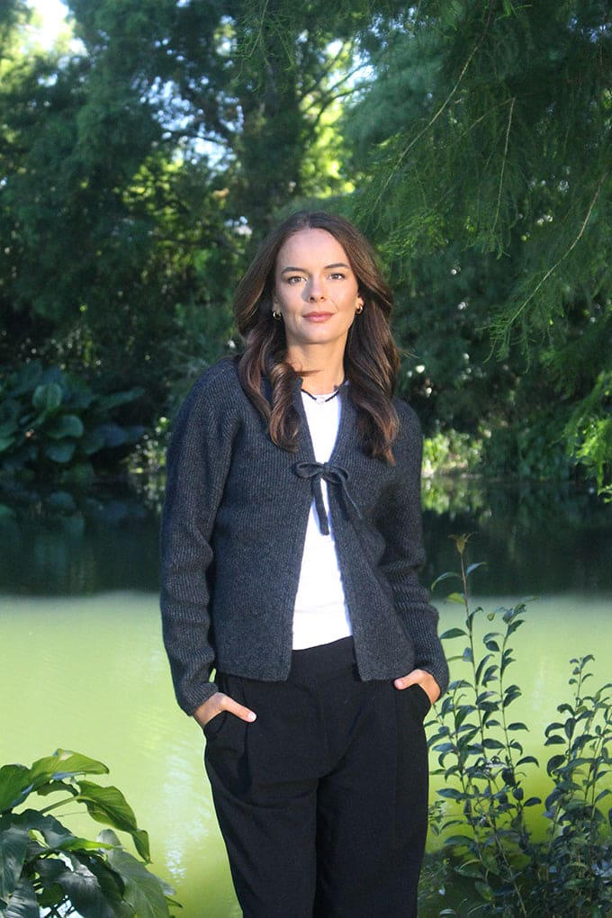 Possum Merino Fuse Tie Jacket [9972]