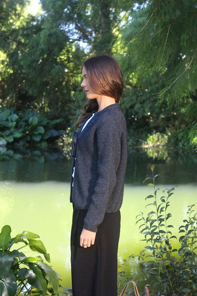 Possum Merino Fuse Tie Jacket [9972]