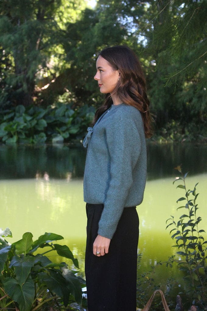 Possum Merino Fuse Tie Jacket [9972]