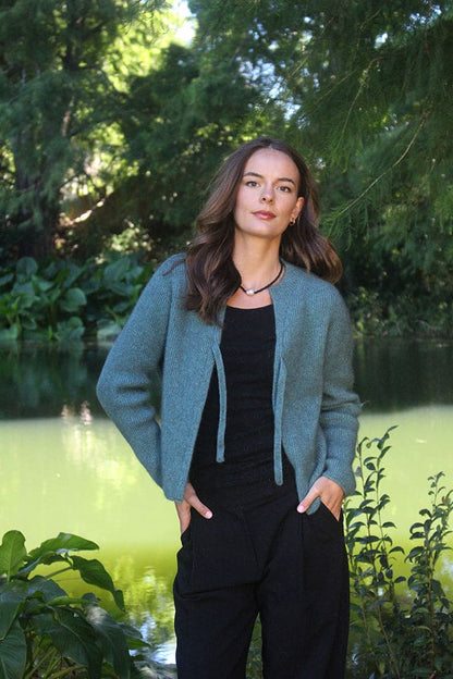 Possum Merino Fuse Tie Jacket [9972]