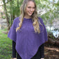 Possum Merino Lace Poncho [9980]