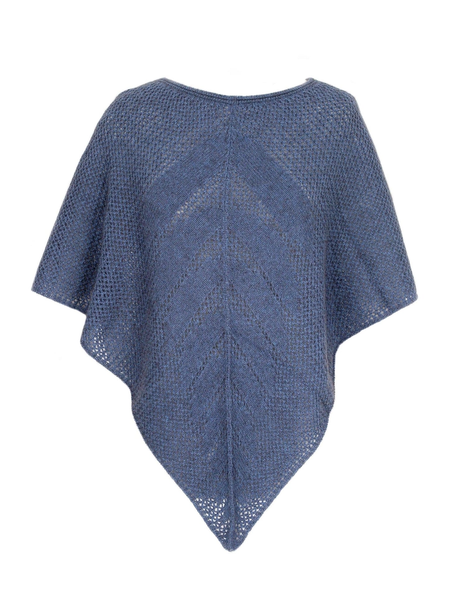 Possum Merino Lace Poncho [9980]