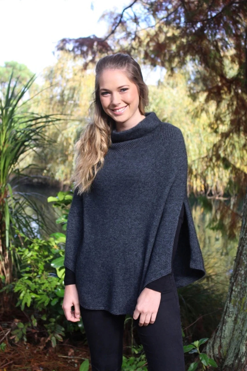 Possum Merino Jules Poncho [9984]