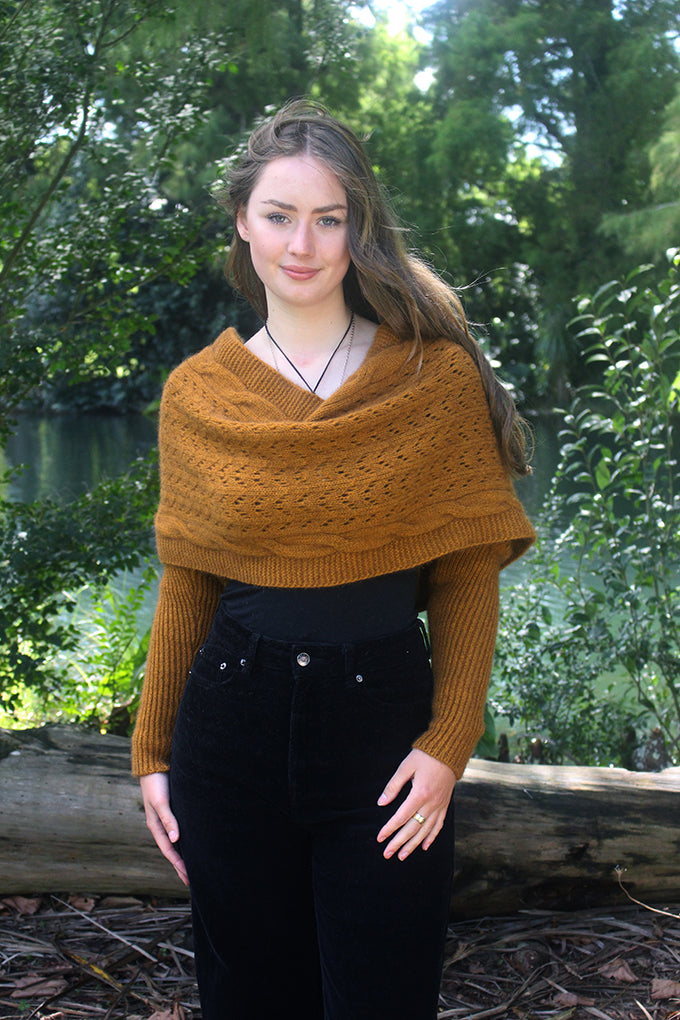 Possum Merino Embrace Wrap [9986]