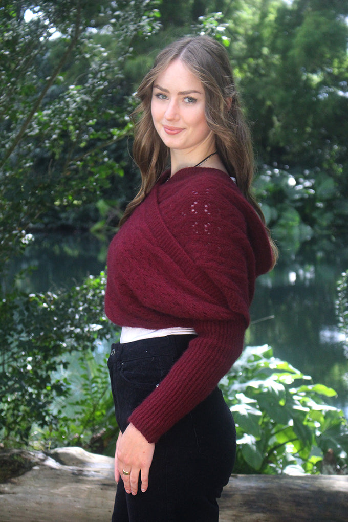 Possum Merino Embrace Wrap [9986]