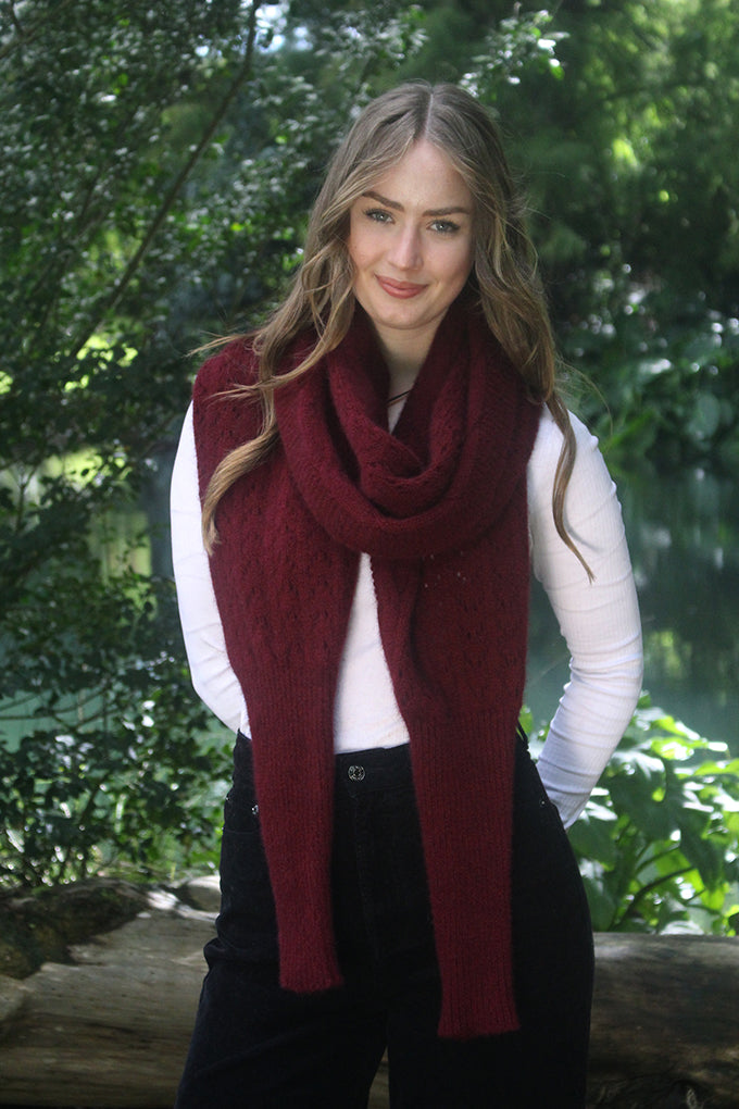 Possum Merino Embrace Wrap [9986]