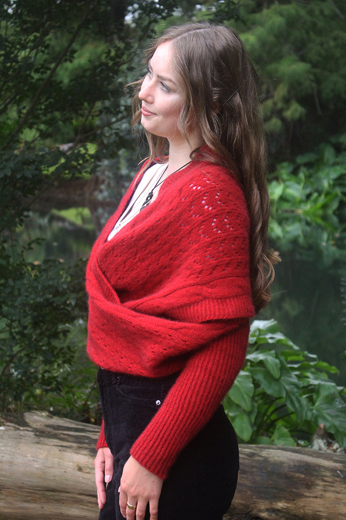 Possum Merino Embrace Wrap [9986]
