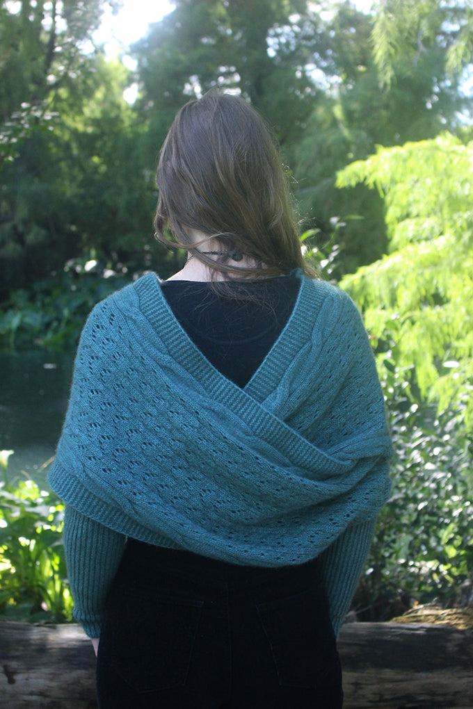 Possum Merino Embrace Wrap [9986]