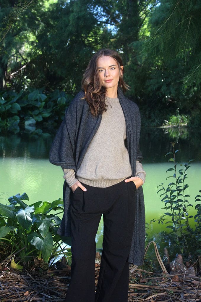 Possum Merino Brando Wrap [9993]