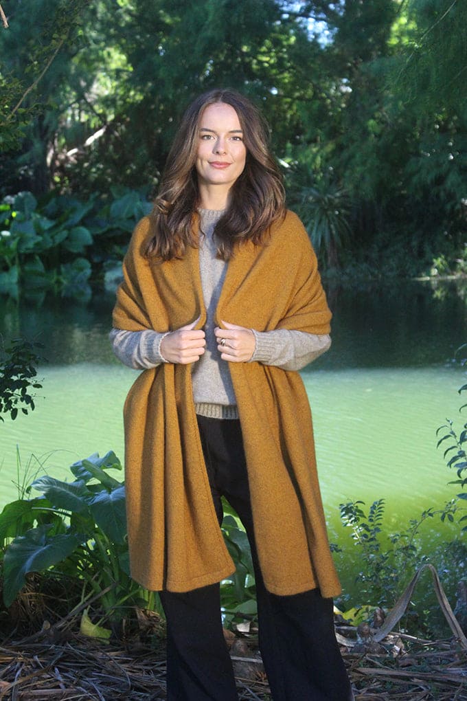 Possum Merino Brando Wrap [9993]