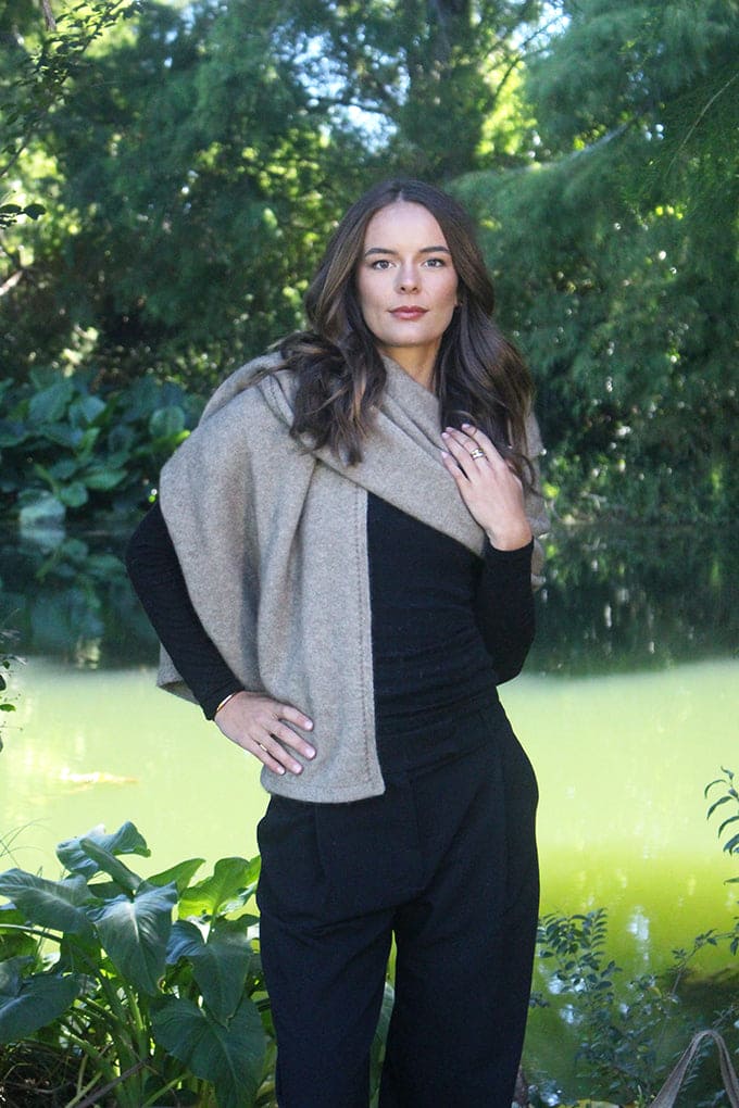 Possum Merino Brando Wrap [9993]