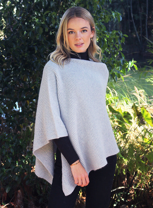 Alpaca Rib Poncho [ALP051]