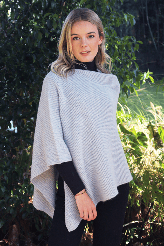 Alpaca Rib Poncho [ALP051]