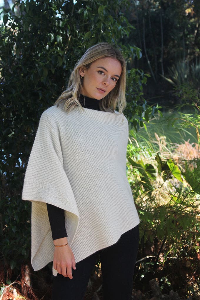 Alpaca Rib Poncho [ALP051]