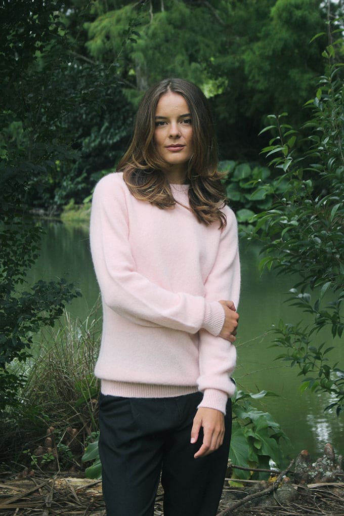 Alpaca Plain Crew Neck Jumper [ALP071]