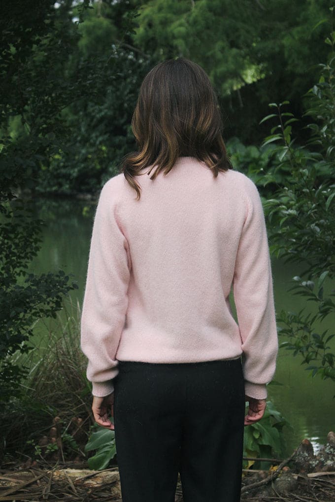 Alpaca Plain Crew Neck Jumper [ALP071]