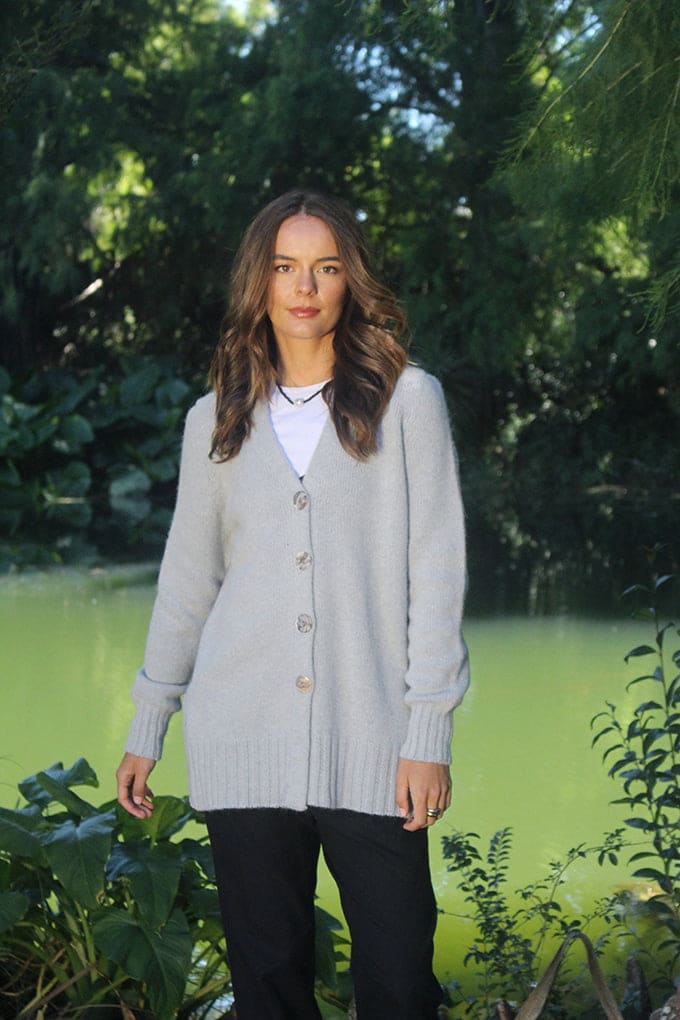 Alpaca Plain Cardigan [ALP073]