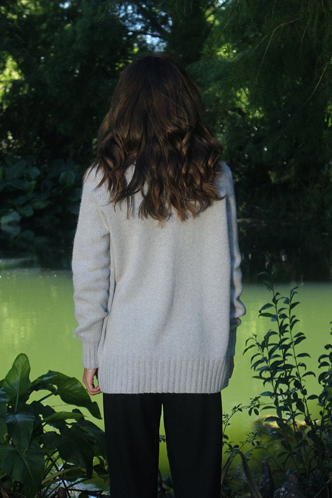 Alpaca Plain Cardigan [ALP073]