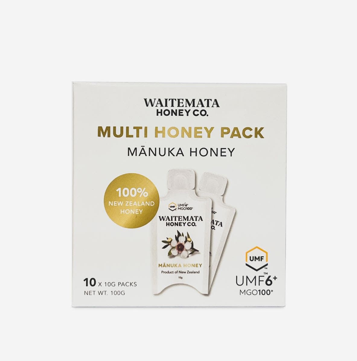 Waitemata UMF®6+/MGO100+ Mānuka Honey Multi-Pack [10 Pack]