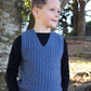 Possum Merino Boy's Cable Vest [CK702]