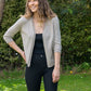 Merino + Cotton Flo Cardigan [CM101]