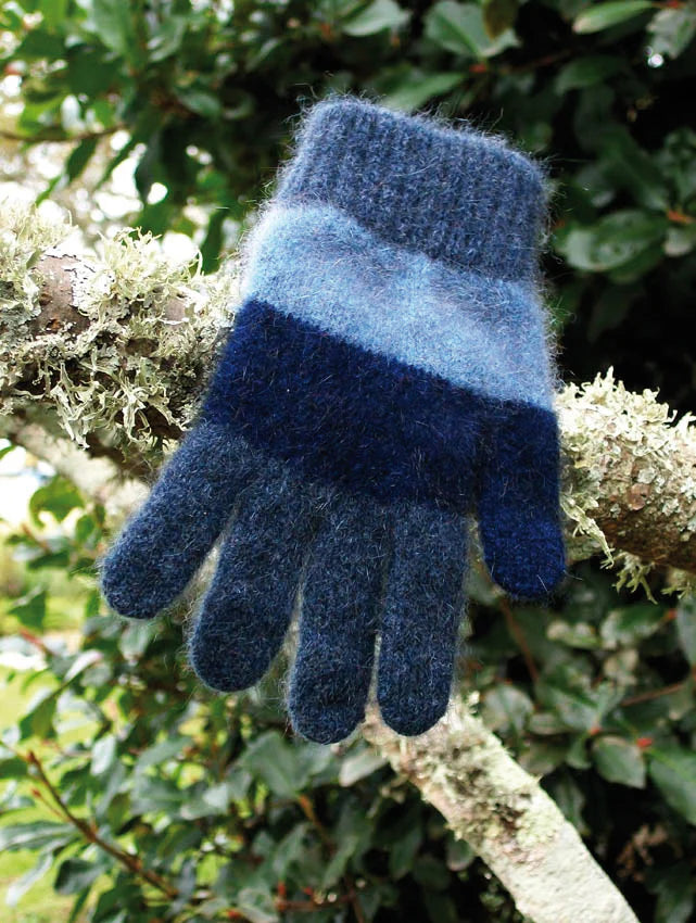 Possum Merino Child’s Stripe Glove [CK602]