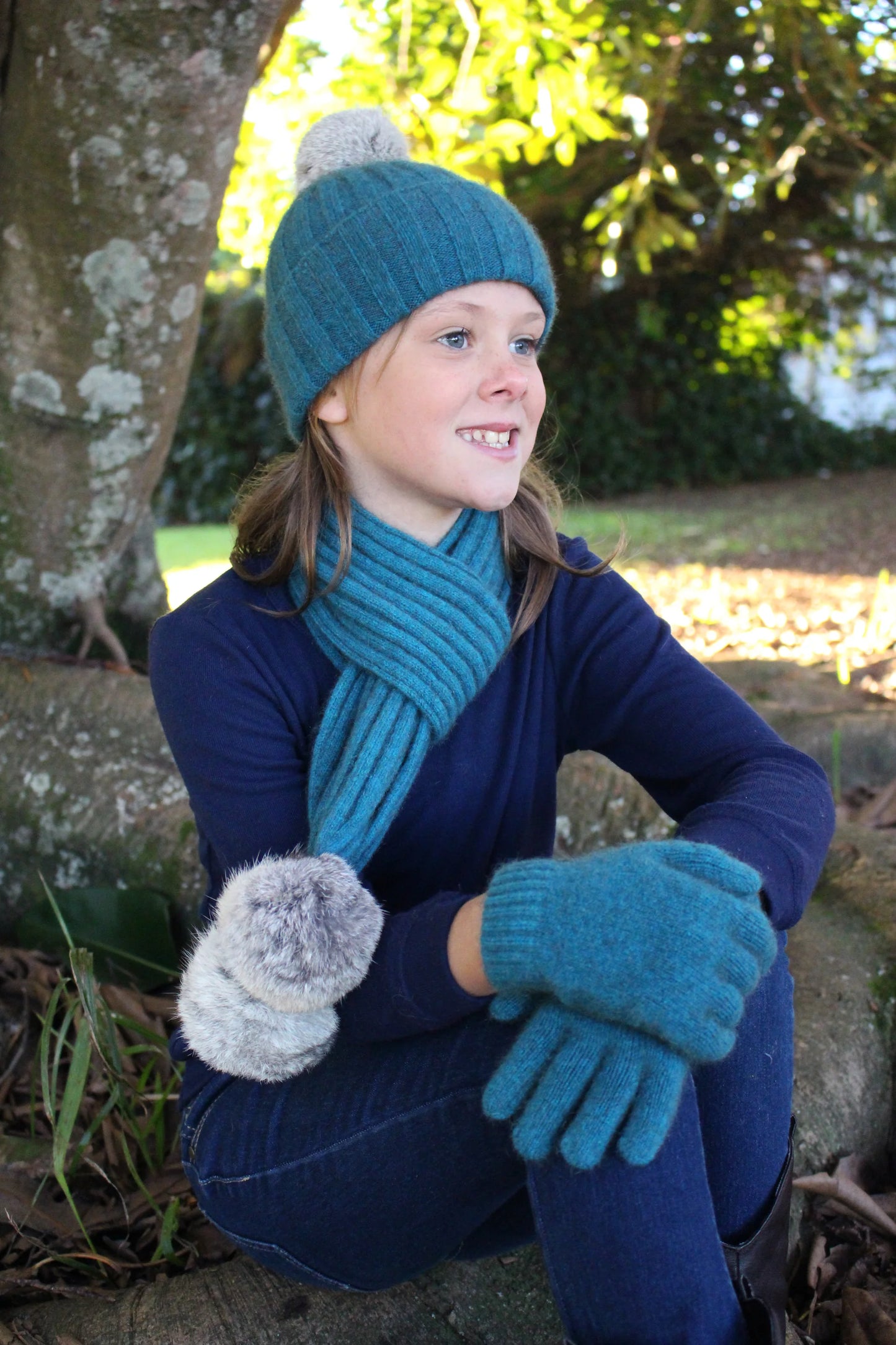 Possum Merino Child’s Cottontail Beanie [CK617]