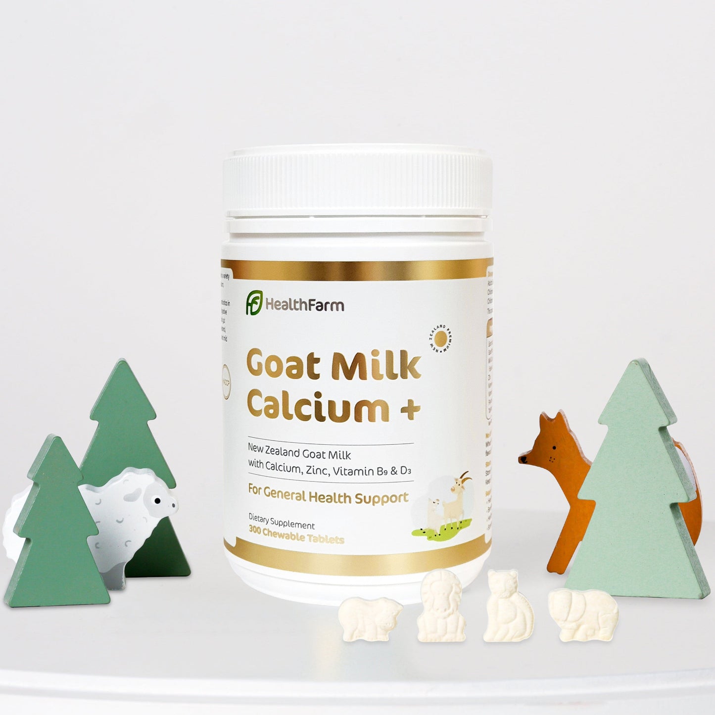 New Zealand Goat Milk Calcium+ Chewable