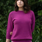 Merino + Cotton Penny Textured Jumper [CM102]