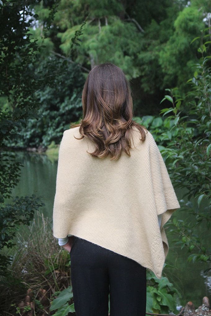 Alpaca Rib Poncho [ALP051]