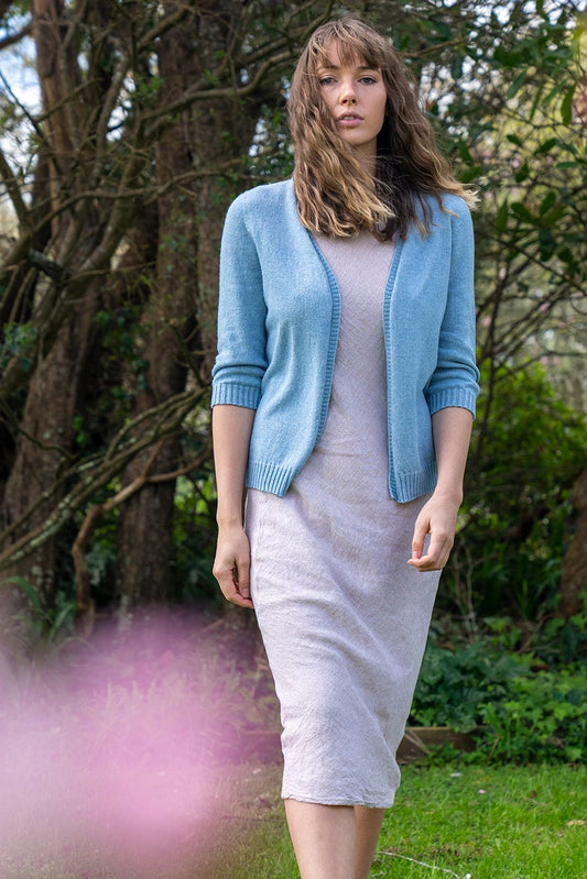 Merino + Cotton Flo Cardigan [CM101]