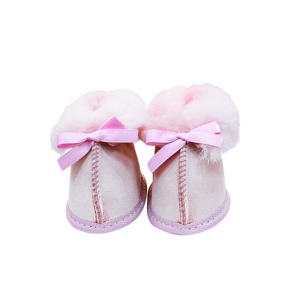 Baby Shepherd Boots [Chestnut/Pink]