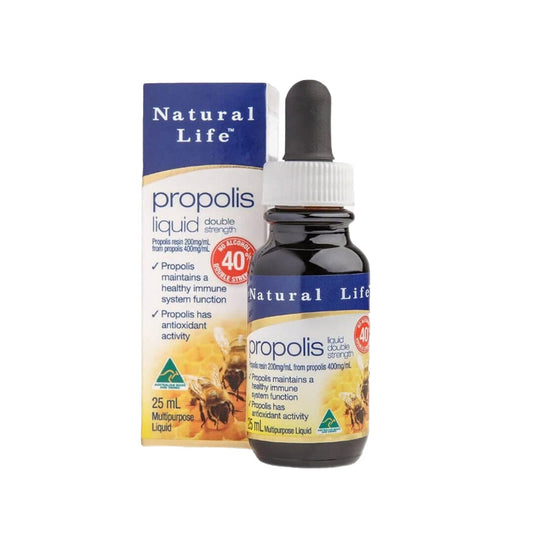 Natural Life Double Strength Propolis Liquid [25ml]