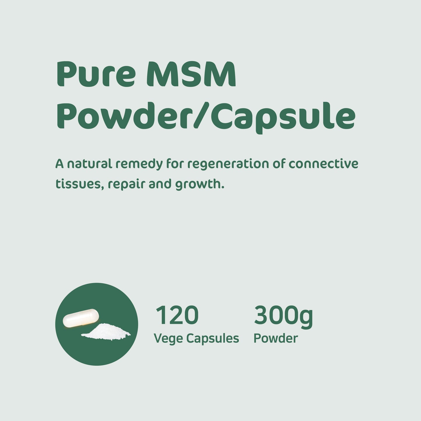 Plusfarm Pure MSM [Capsule/ Powder]