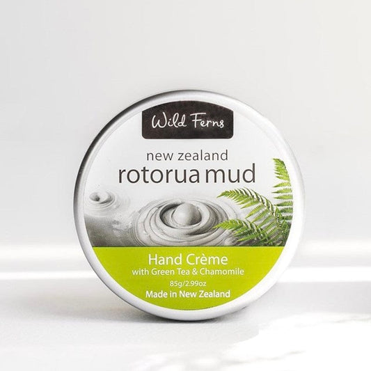 Rotorua Mud Hand Crème with Green Tea & Chamomile [85g]