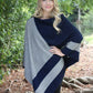 Possum Merino Cosset Poncho [9769]