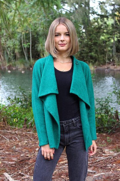 Possum Merino Enfold Jacket [9780]