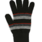 Merino & Possum Accent Stripe Glove [9894]