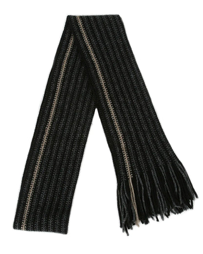 Possum Merino Urban Striped Scarf [9911]
