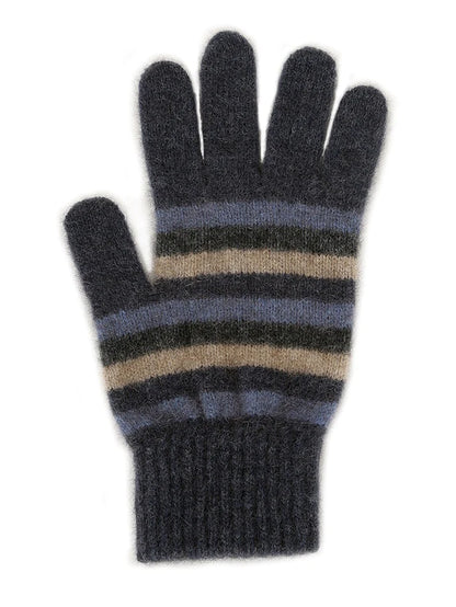 Possum Merino Multi Striped Glove [9950]