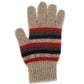 Possum Merino Multi Striped Glove [9950]