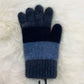 Merino & Possum Child’s Stripe Glove [CK602]