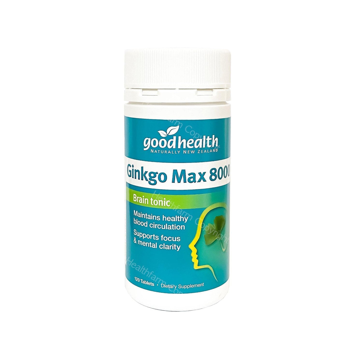 Goodhealth Ginkgo Max 8000 [120 Tablets] | Healthfarm