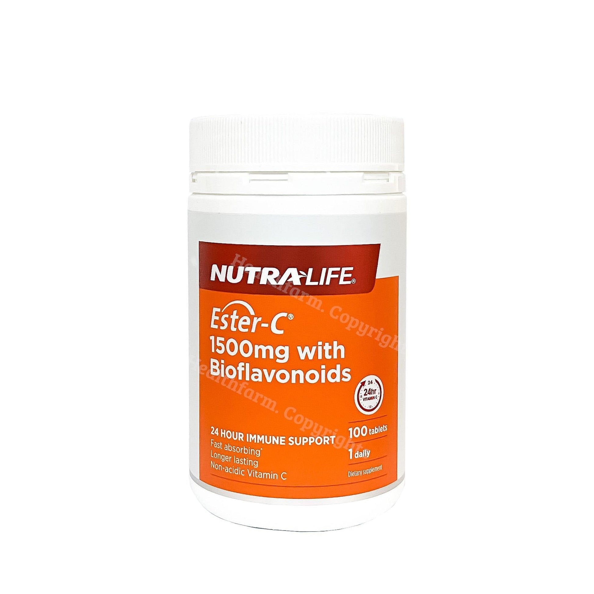 Nutralife Ester-C 1500mg with Bioflavonoids [100 Tablets] | Healthfarm