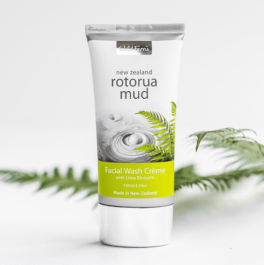 Rotorua Mud Facial Wash Crème with Lime Blossom [130ml]